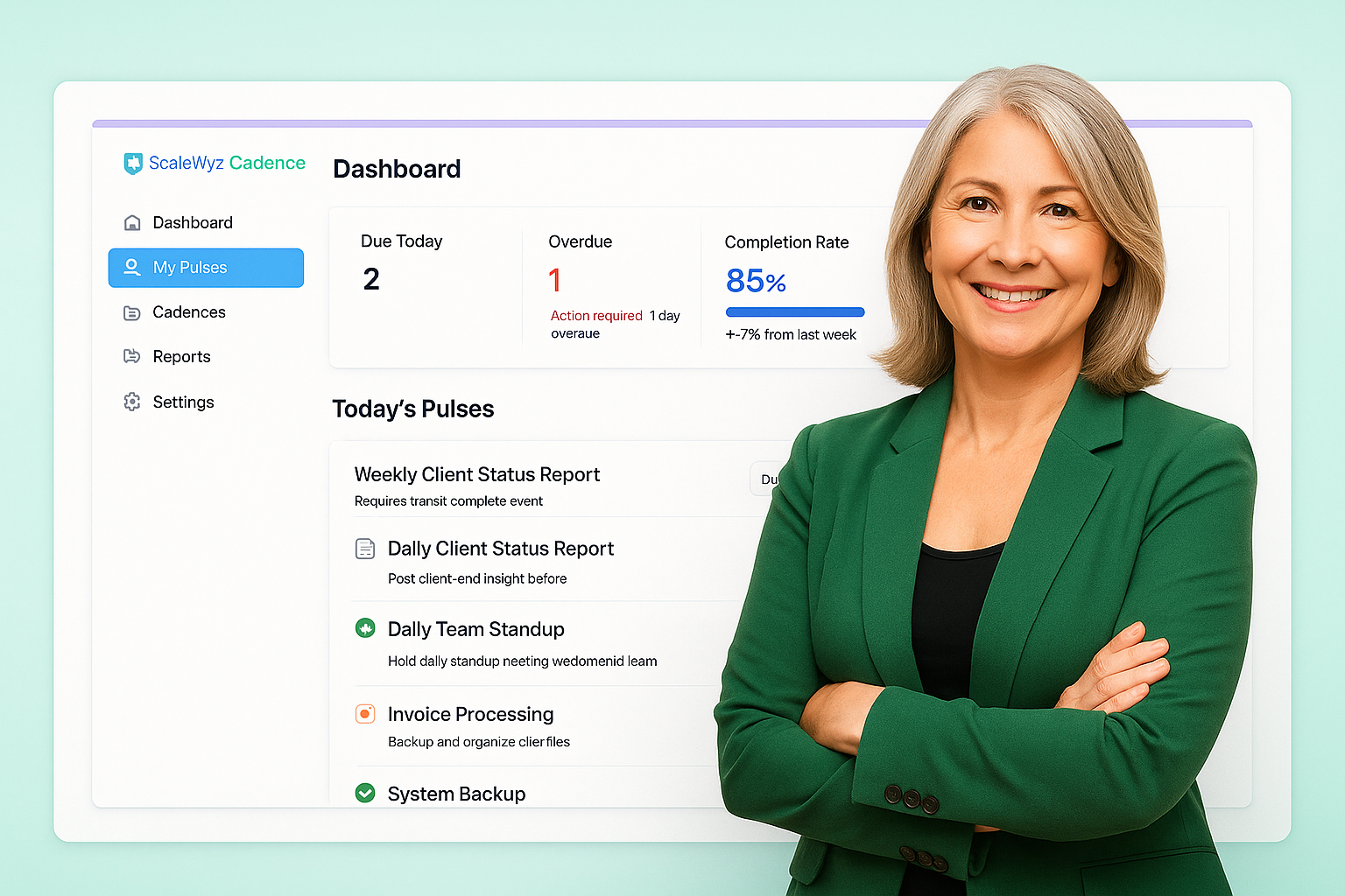 Cadence dashboard